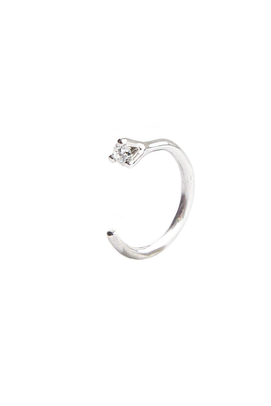 Piercing 3 garras de oro y diamante