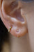 Piercing 4 Garras de oro y diamante