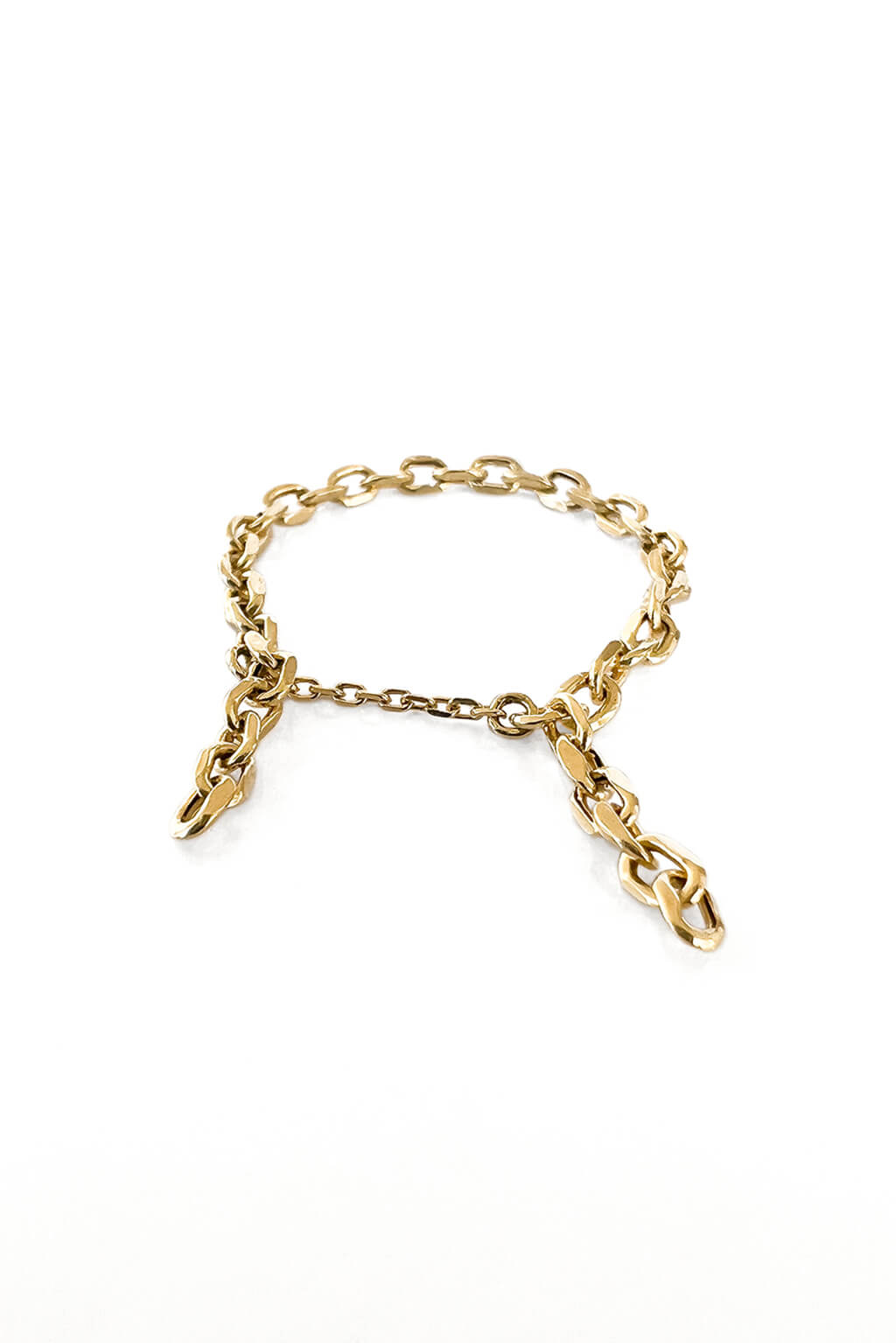 Chain gold ring