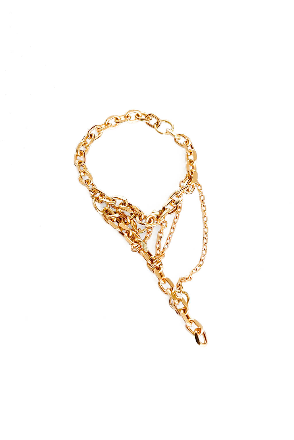 Anillo Linked Chain de oro