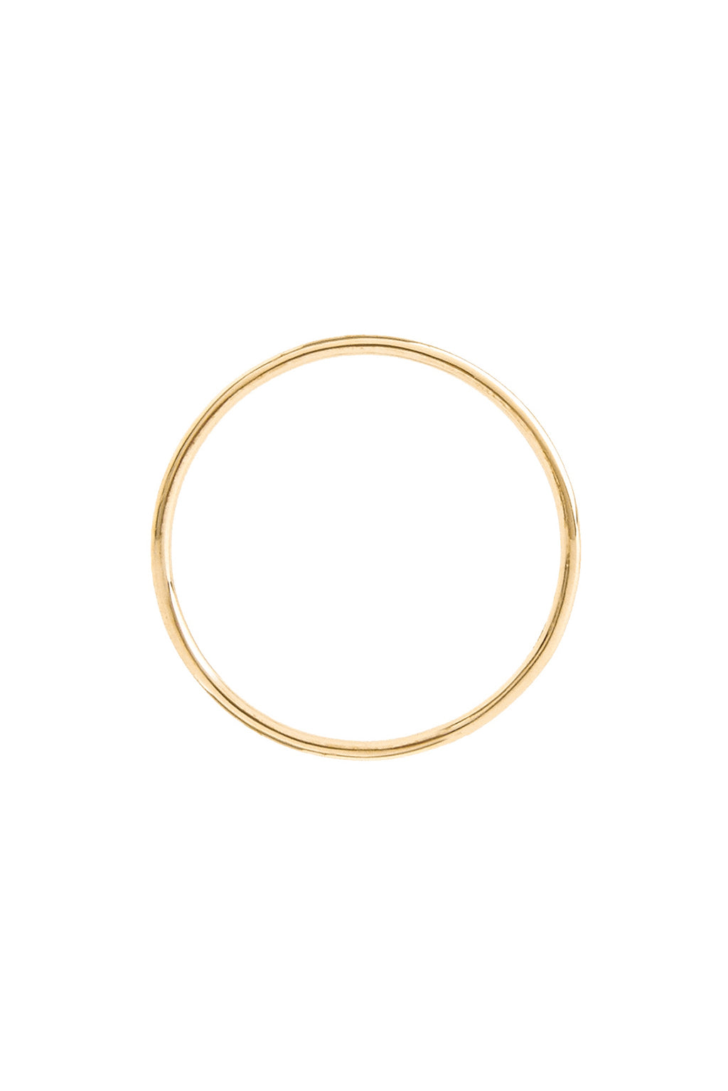 Anillo Hilo sencillo de oro de 0'9 mm