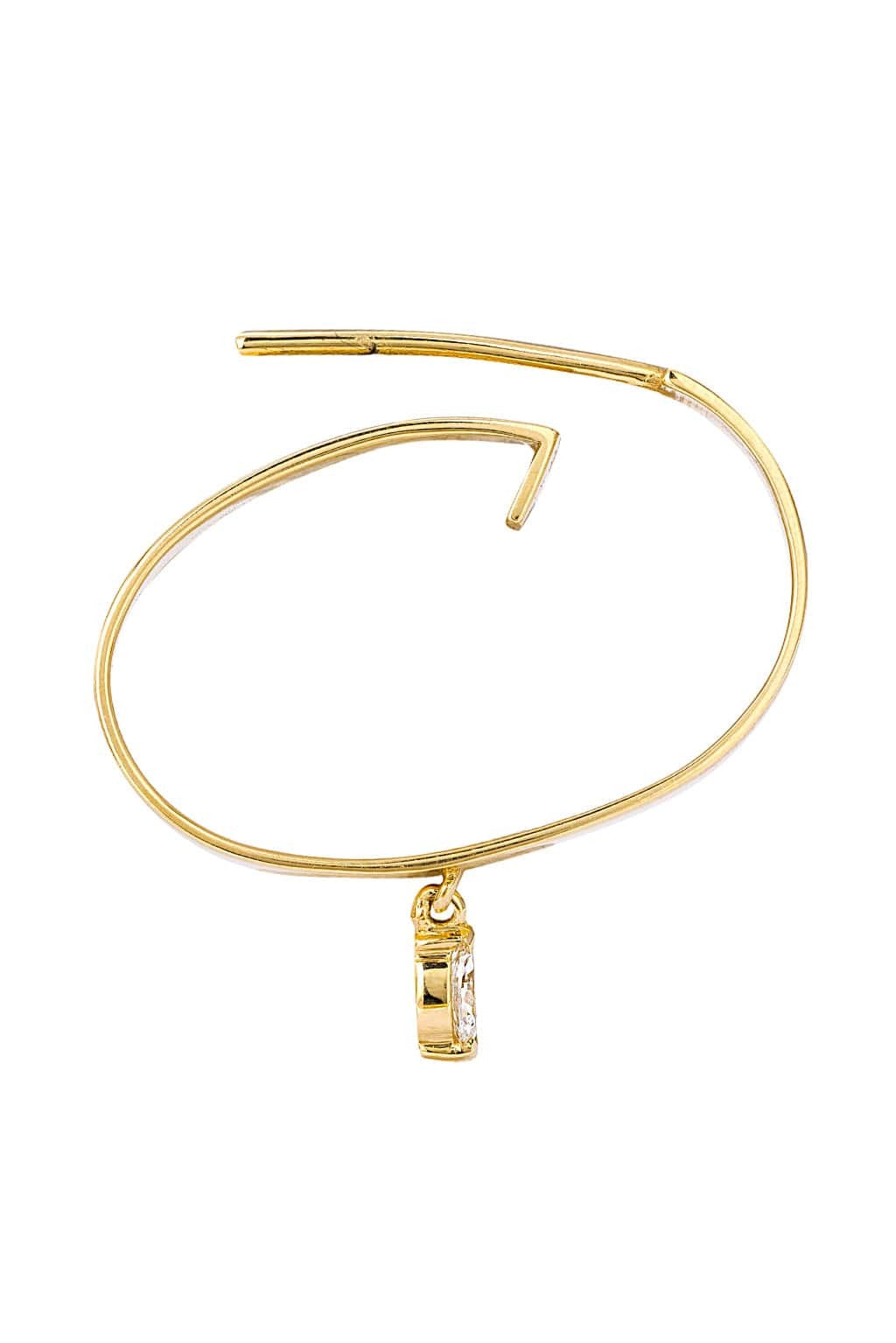 Aro Band marquise de oro