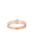 Bague Band Marquise 3'5 x 2 mm en or