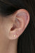 Bar gold piercing