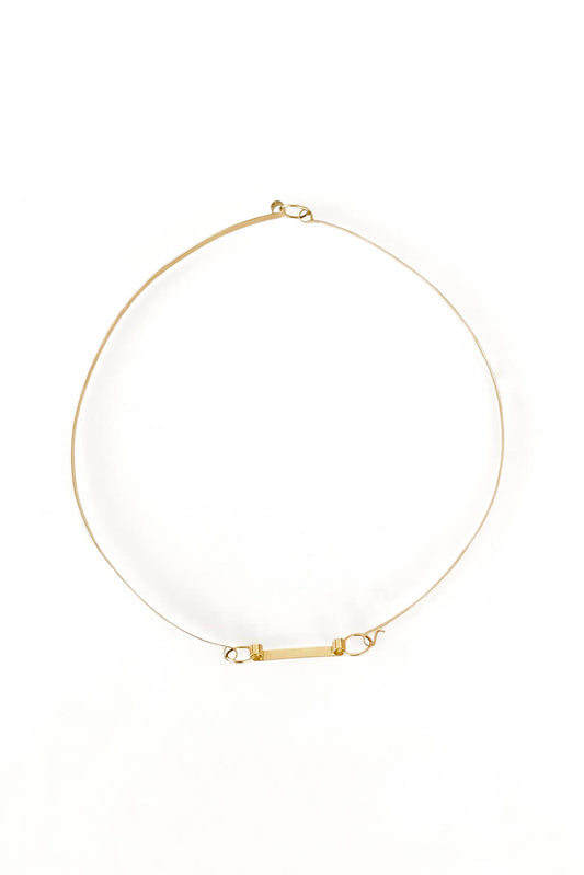 Band Choker de oro