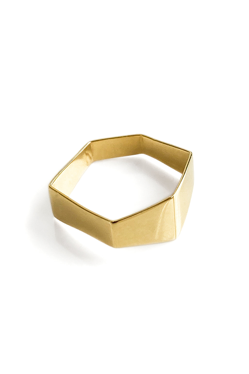 Bague Irregular Signet en or