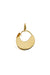 Halfmoon gold pendant