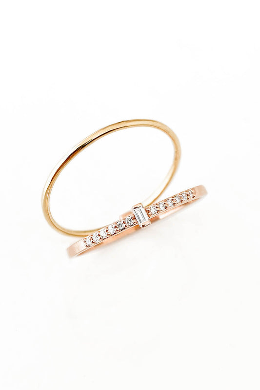 Bague Sword Scala en or