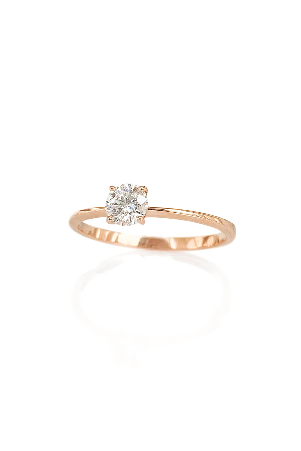Small Diamond Ring 9ct Yellow Gold | Scarlett Jewellery Label