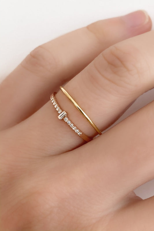 Anillo Sword Scala de oro