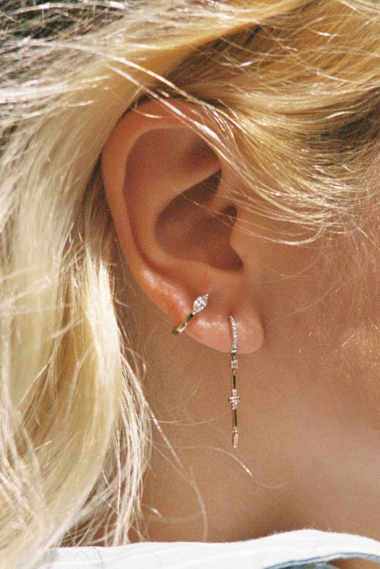 Aro Sword diamonds de oro