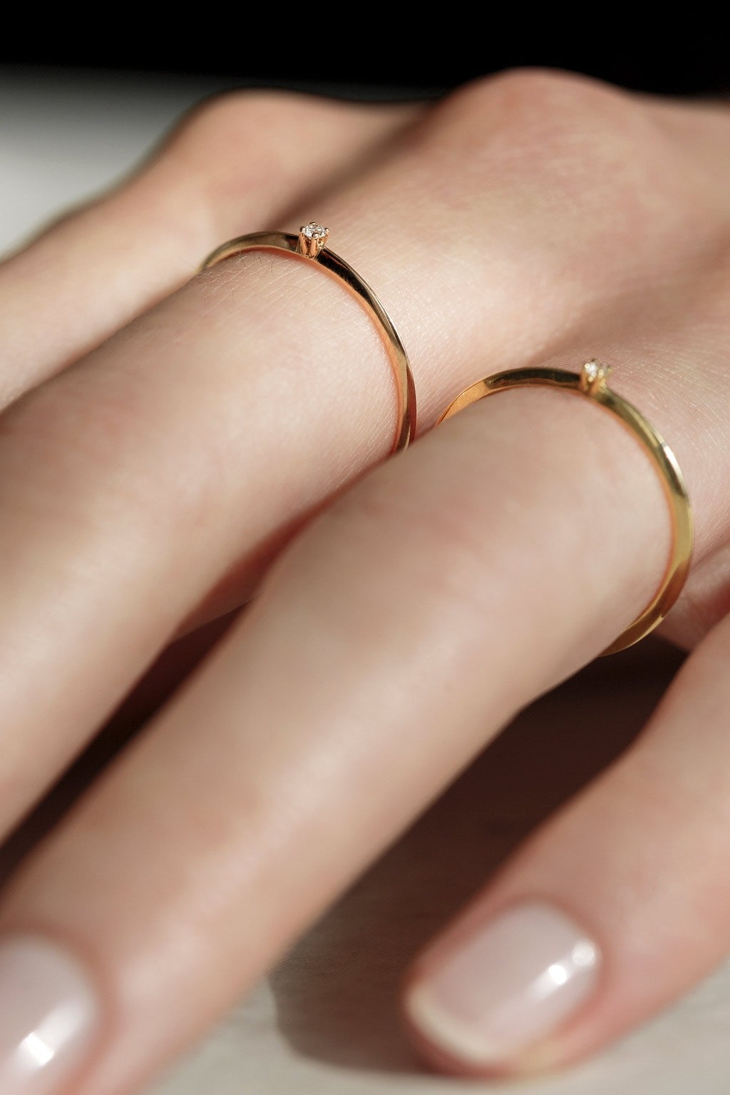 Anillo Single Très-Or 1'5 mm de oro