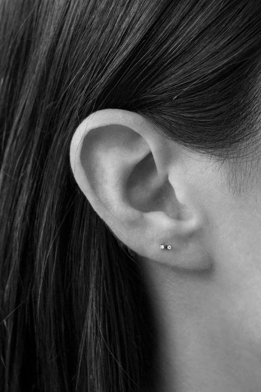 Two Sparks yellow gold earring